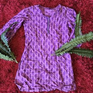 Purple Women's Kurta